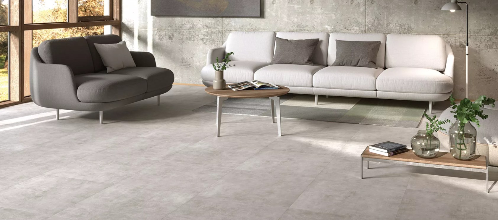 Grès Cérame Intérieur Extérieur CONCRETE 2